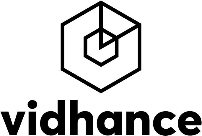 Vidhance Logo Centred Dark