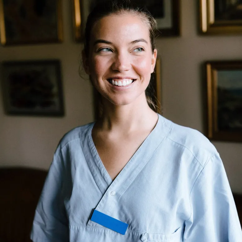 Tieto Happy Female Nurse